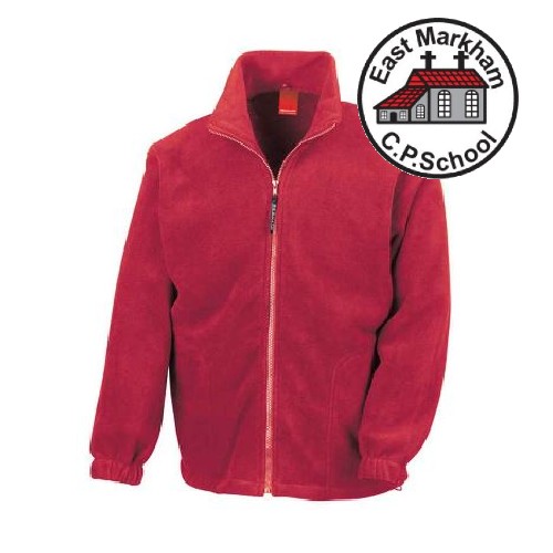 East Markham Primary School - Staff Fleece -Not returnable - Logo ...