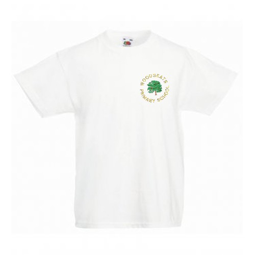 Woodseats Primary School Pe T Shirt Logo Leisurewear 5193