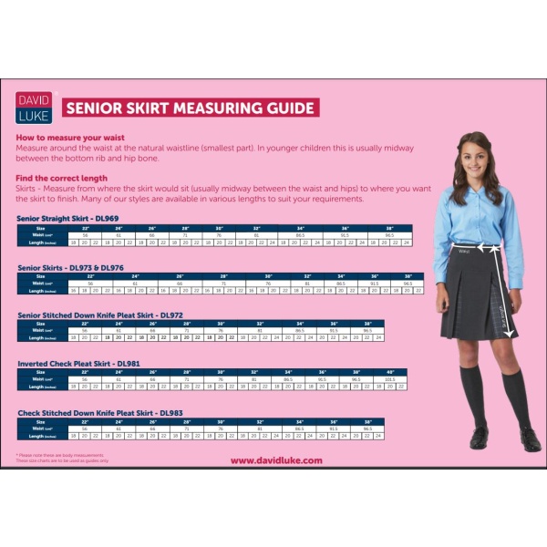 The Bolsover School - SALE Girls Pleat Skirt, Daywear, The Bolsover School