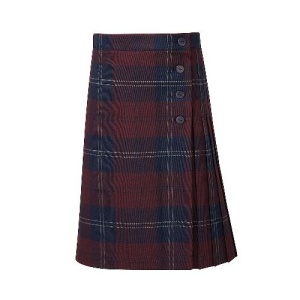 Astrea Woodfield - Tartan Skirt, Daywear