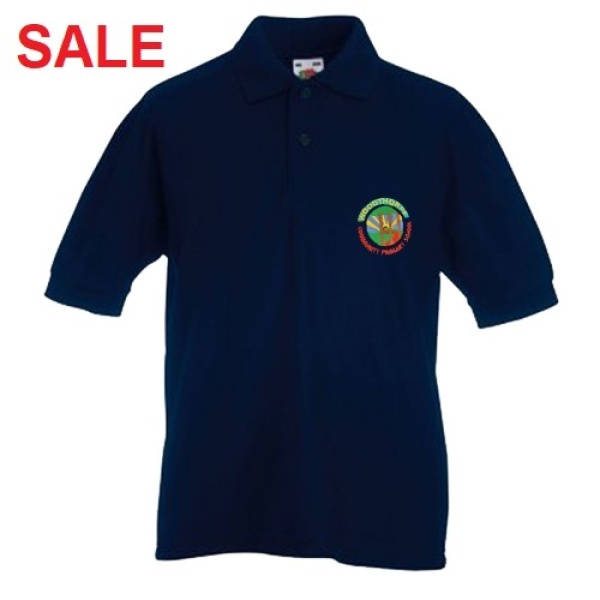 Woodthorpe Community Primary - Old Polo Shirt, Sale - Old Logo, Free delivery to school