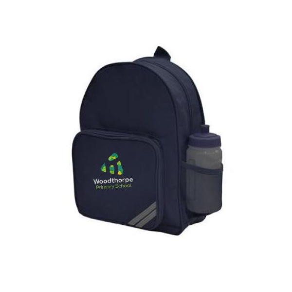 Woodthorpe Community Primary - NEW LOGO Infant Back Pack, Free delivery to school, Uniform