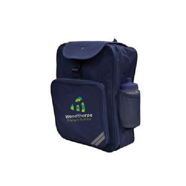 Woodthorpe Community Primary - NEW LOGO Junior Back Pack, Free delivery to school, Uniform