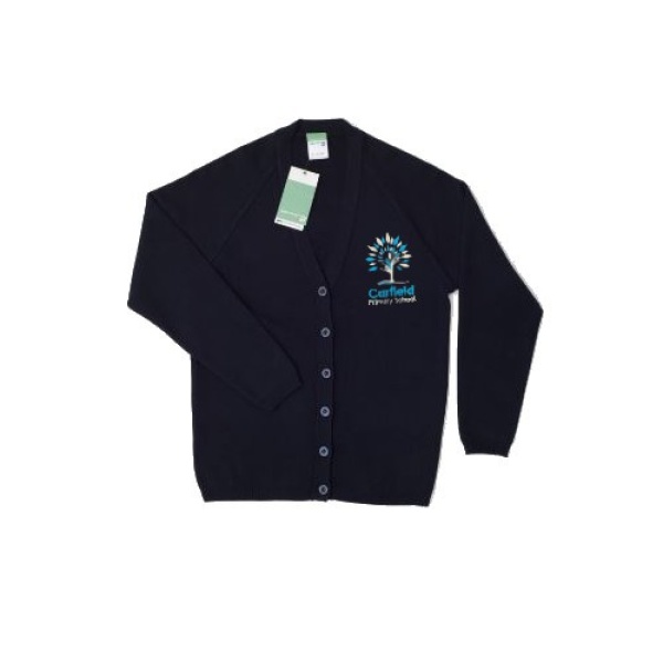Carfield Primary School - Sweat Cardigan, Carfield Primary