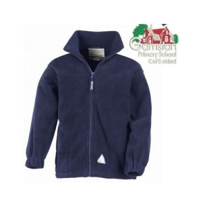 Gamston Primary - OLD LOGO Fleece Jacket, Free delivery to school, Old Logo