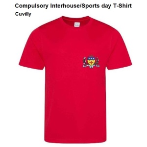 Notre Dame High School - Cuvilly Compulsory Interhouse/Sportsday T-Shirt, Free delivery to school, Notre Dame High School