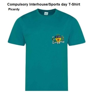 Notre Dame High School - Picardy Compulsory Interhouse/Sportsday T-Shirt, Free delivery to school, Notre Dame High School
