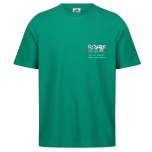 Dobcroft Junior School - Jade Green PE T-shirt, Dobcroft Junior