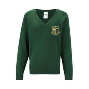 St Bedes Primary School - Knitted V Neck Sweatshirt, St Bedes Primary