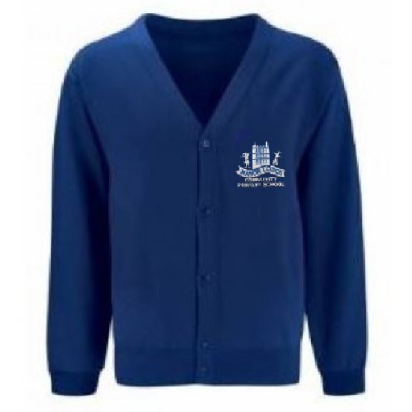 Manor Lodge Primary - Sweat Cardigan, Free delivery to school, Manor Lodge Primary