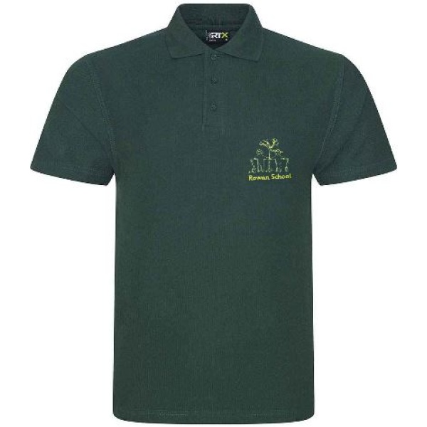 Rowan School - Staff Polo Shirt, Free delivery to school, Rowan School