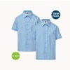 Absolute Essentials - Velcro Fastening Shirt - For all children, Barlborough Hall, Absolute Essentials Plain Schoolwear Items, Free delivery to school