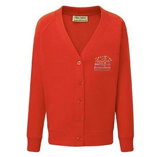 Ecclesfield Primary School - Sweat Cardigan, Free delivery to school, Ecclesfield Primary