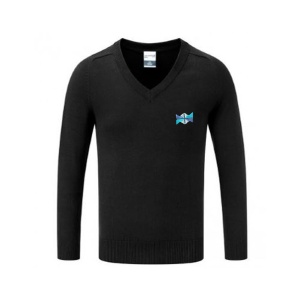 Hinde House Lower - V Neck Knitted Sweater - not returnable, Hinde House Lower