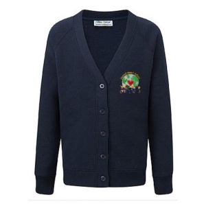 Sacred Heart - Sweat Cardigan, Free delivery to school, Schoolwear