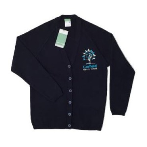 Carfield Primary School - Sweat Cardigan -not returnable, Carfield Primary