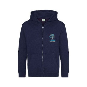 Carfield Primary School - Zip Hoody -not returnable, Carfield Primary