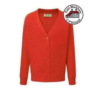 East Markham Primary School - Sweat Cardigan -not returnable, East Markham Primary School
