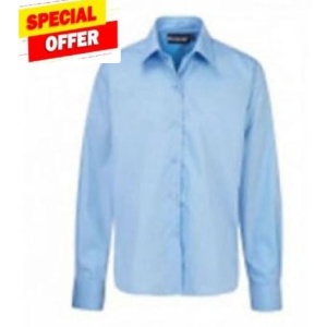 OBSOLETE PRODUCT - SALE Long Sleeve Girls Shirts, Free delivery to school, Sale, Immaculate Conception Primary, St John Fisher Primary, St Wilfrids Primary