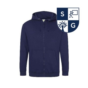 St Giles School - Zip Hoody, St Giles School, Free delivery to school, Schoolwear