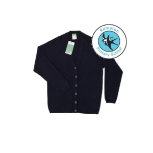 Rampton Primary School - Sweat Cardigan -not returnable, Rampton Primary