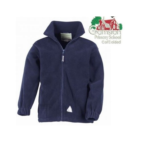 Gamston Primary - OLD LOGO Fleece Jacket, Free delivery to school, SALE OLD LOGO