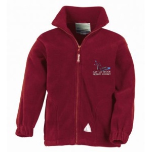 Hartley Brook Academy - Fleece - not returnable, Free delivery to school, Hartley Brook Primary Academy