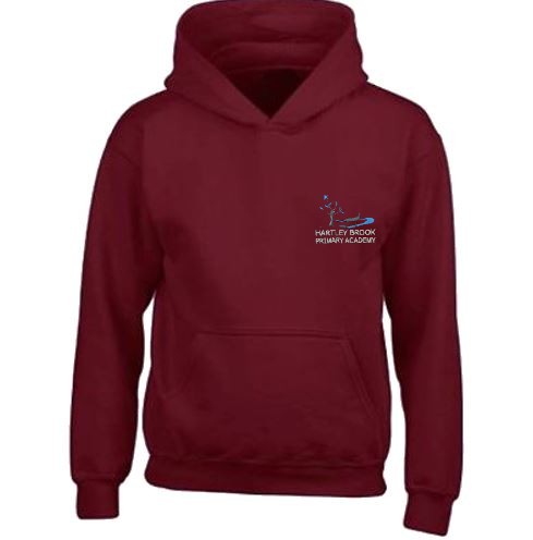 Hartley Brook Academy - PE hoody, Free delivery to school, Hartley Brook Primary Academy