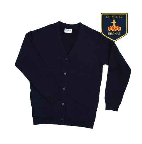 Christ the King Catholic Primary School - Sweat Cardigan -not returnable, Free delivery to school, Christ The King