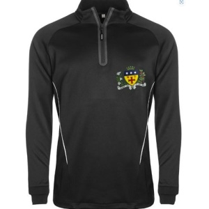 Notre Dame High School - PE Zip Neck Top, Free delivery to school, Schoolwear