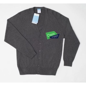 Oasis Academy Trust - Knitted Cardigan -not returnable, Free delivery to school, Senior