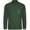 Rowan School - Staff Long Sleeve Polo, Free delivery to school, Staff