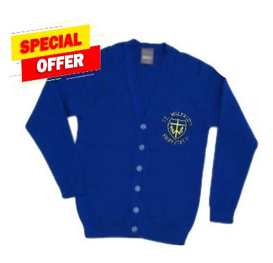 St Wilfrids Primary School - Knitted Cardigan, St Wilfrids Primary