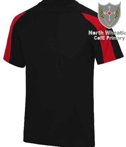 North Wheatley Primary - Performance T-Shirt -not returnable, Free delivery to school, Schoolwear
