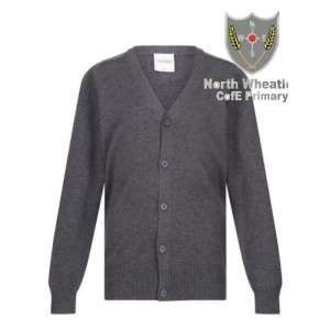 North Wheatley Primary - Knitted Cardigan -not returnable, Free delivery to school, Schoolwear