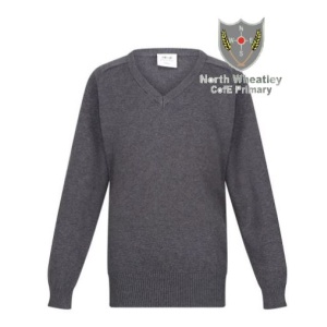 North Wheatley Primary - Knitted V Neck -not returnable, Free delivery to school, Schoolwear
