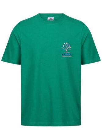 Carfield Primary School - PE T-Shirt -not returnable, Carfield Primary, Free delivery to school