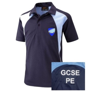 The Bolsover School - GCSE PE Polo, Schoolwear, Free delivery to school, The Bolsover School