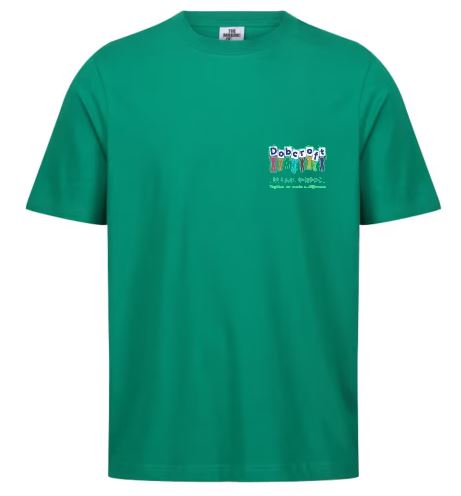 Dobcroft Junior School - Jade Green PE T-shirt, School Wear