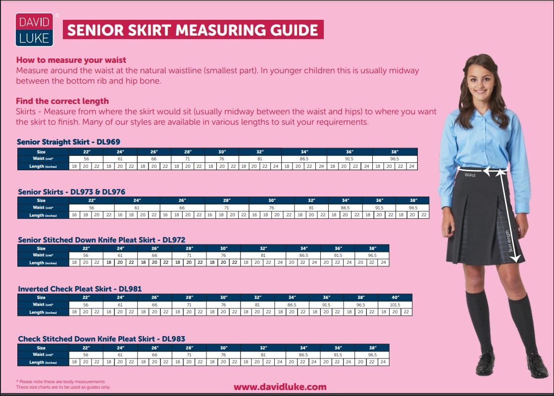 Bradfield Secondary School - Girls Straight Skirt, Bradfield Secondary, SALE ITEMS, Free delivery to school