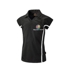 Westfield Secondary - PE Girl Fit Polo Shirt, Westfield Secondary School, Free delivery to school, PE Items